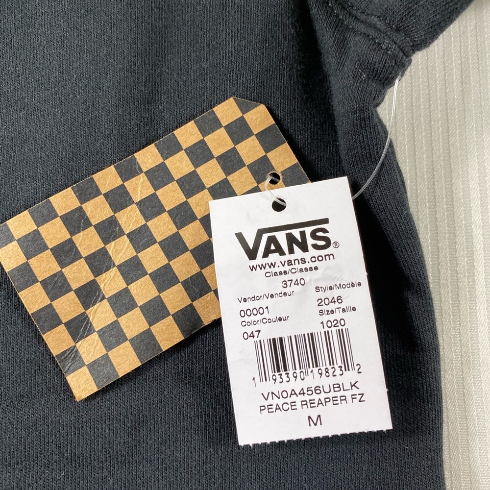Vans Peace Reaper Full Zip Hoodie Sweater - Picture 10 of 13